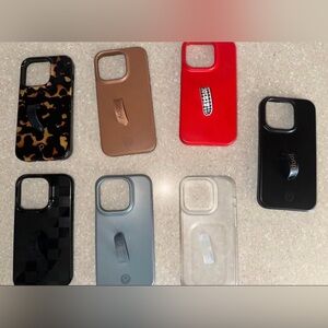 Variety pack of iPhone 14 Pro loopy cases